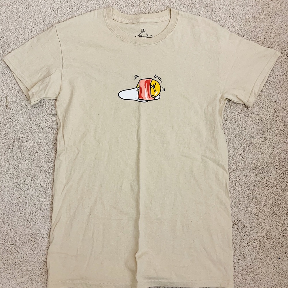 GUDETAMA CHARACTER T-SHIRT